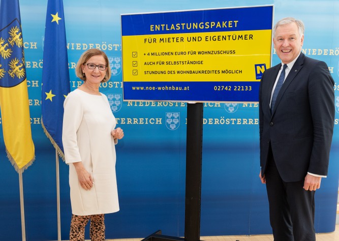 NÖ Landesregierung beschließt umfangreiches Entlastungspaket für Wohnbau