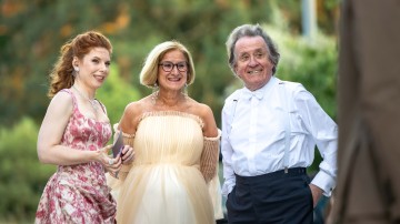 Landeshauptfrau Johanna Mikl-Leitner und Rudolf Buchbinder freuen sich im Kulturjahr 2026 auf 20 Jahre Grafenegg.