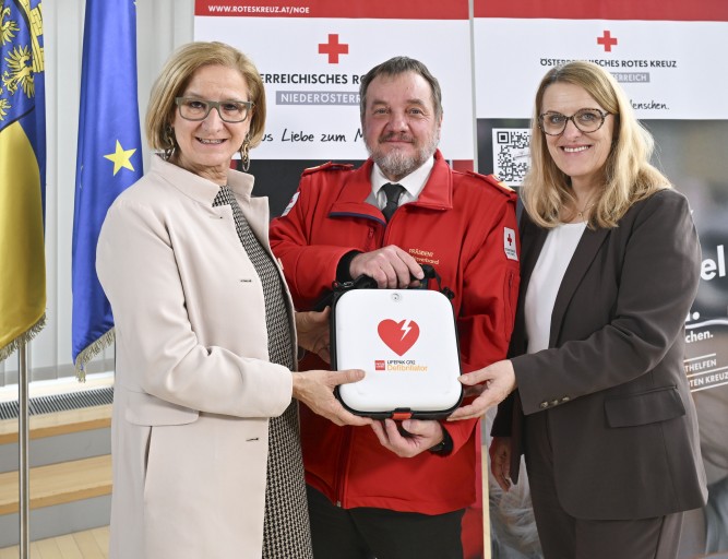 Rotes Kreuz Niederösterreich: 2,4 Millionen ehrenamtliche Stunden 2023