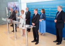 Gemeinsame Pressekonferenz: Blau-gelbes Investitionspaket für den Gesundheits- und Pflegebereich in Niederösterreich.