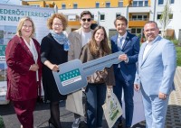 Schlüsselübergabe für 36 geförderte Mietwohnungen in Pottendorf