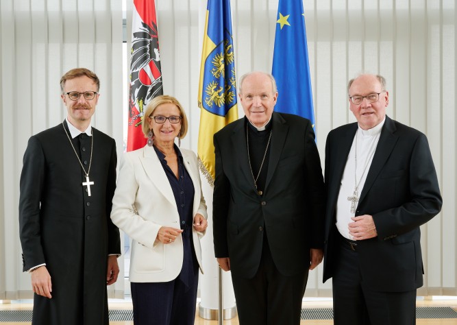 Hohe kirchliche Würdenträger zu Gast im NÖ Landhaus