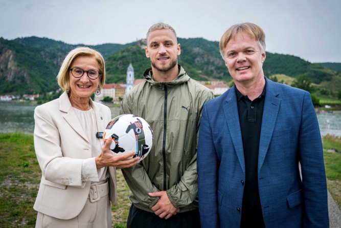 Marko Arnautović macht Urlaub in Niederösterreich
