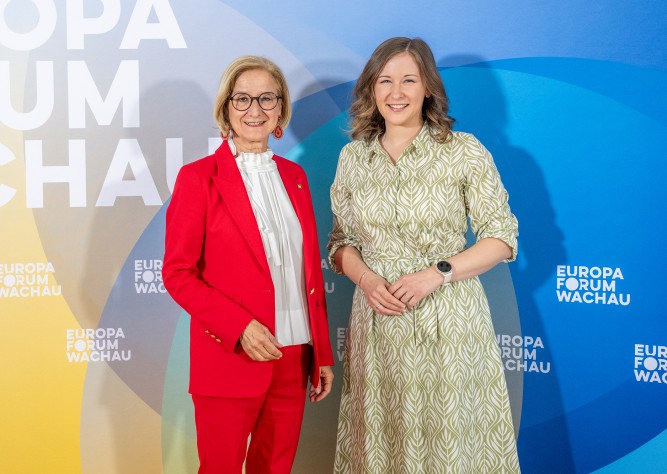 Europa-Forum Wachau Tag 3: LH Mikl-Leitner und BM Bauer zu aktuellen europapolitischen Themen