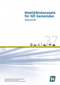 Mobilitätskonzepte für NÖ Gemeinden,  Schriftenreihe Heft 37