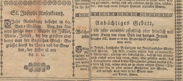 Ausschnitt des Flugblatts aus Abbildung 1