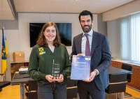 Disziplin, Mut und Leistungswille - Emma Gutsjahr als Nachwuchssportlerin des Monats September ausgezeichnet