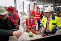 Einblicke in die Produktion der Tübbinge für die Wiener U-Bahnerweiterung U2/U5.