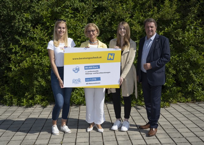 NÖ Beratungsscheck für niederösterreichische Maturantinnen und Maturanten