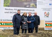 Spatenstich für neues Feuerwehr- und Sicherheitszentrum in Kirchberg am Wagram