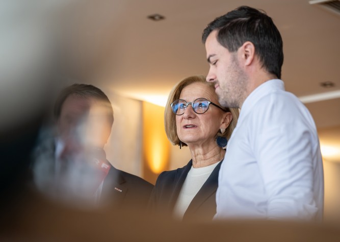 LH Mikl-Leitner und WKNÖ-Präsident Ecker zu Unternehmensnachfolge in Niederöstserreich