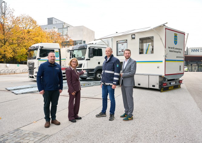 Neuer Prüfzug für technische Fahrzeugkontrollen im Einsatz