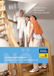 Wohnbauförderung Wohnzuschuss/Wohnbeihilfe Broschüre