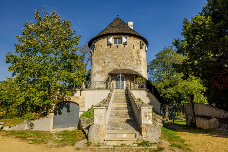 Der Wehrturm in Leiben