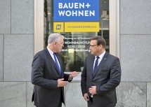 Landesrat Martin Eichtinger und Mag. Peter Neurauter (Abteilungsleiter NÖ Wohnungsförderung).