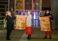 „Orange the World“ – Klangturm St. Pölten erstrahlt orange „Orange the World“ – Klangturm St. Pölten erstrahlt orange
