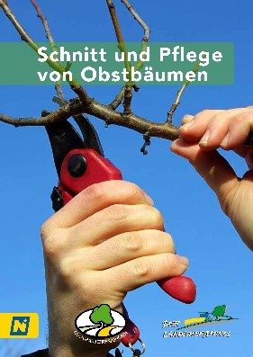 Deckblatt - Broschüre INFO Schnitt und Pflege von Obstbäumen