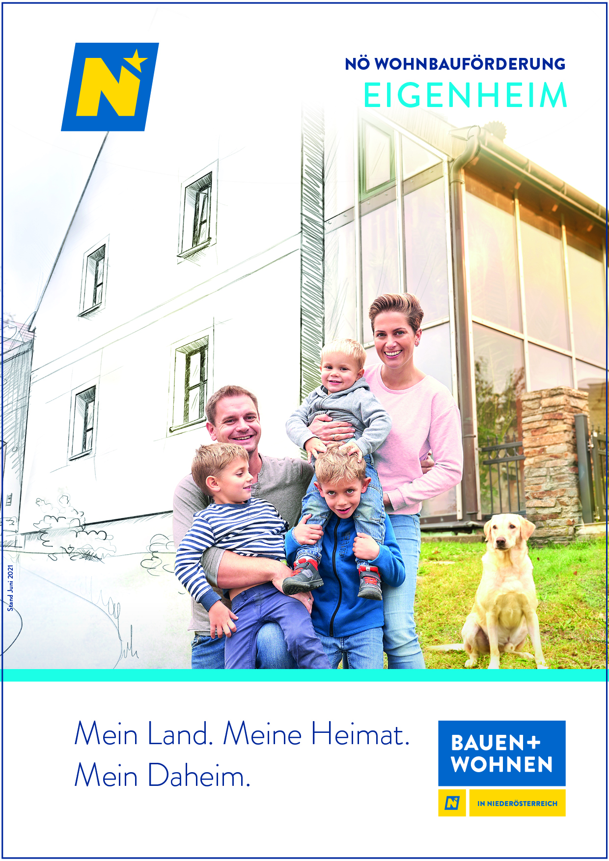 Cover der Broschüre Wohnbauförderung Eigenheim