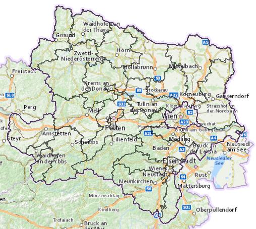 Karte der Gebiete vom 07.04.2025